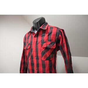 Legendary Whitetails Flannel Button Up Shirt Long Sleeve Plaid Mens Sz Medium